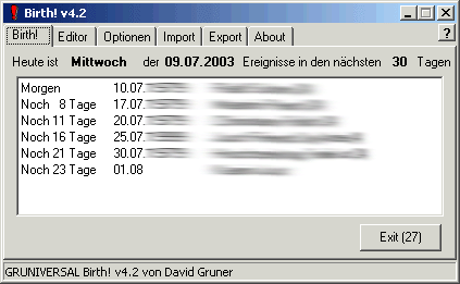 Screenshot für Birth!